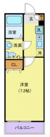 レジデンスウエスト相武台の物件間取画像